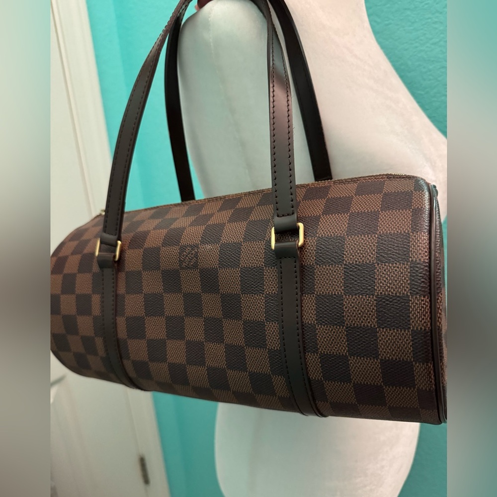 Louis Vuitton Damier Ebene Papillon 30 with dust bag